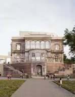 Villa Berg, Fassade
